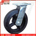 4 Inch to 8 Inch Mold-on Rubber Swivel Casters